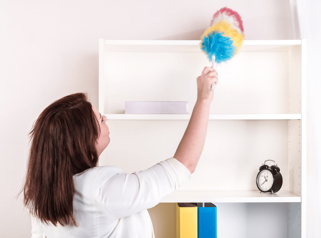 How to remove dust